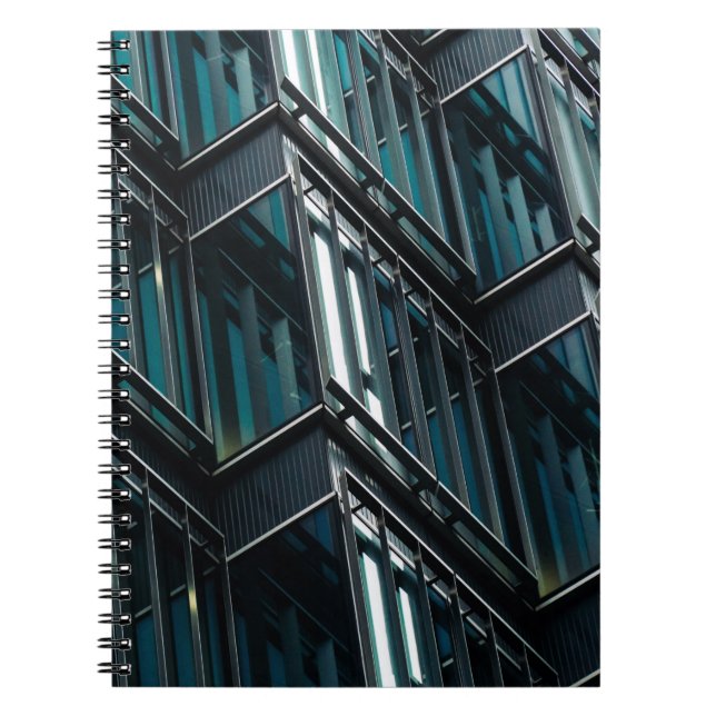CARNET BÂTIMENT DE FENÊTRE EN VERRE (Devant)