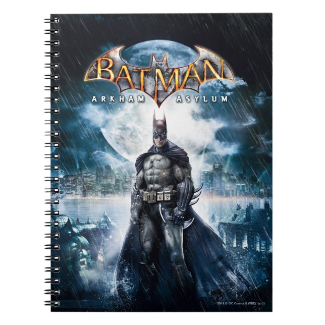 Carnet Batman : Arkham Asylum | Art de la couverture de j (Devant)