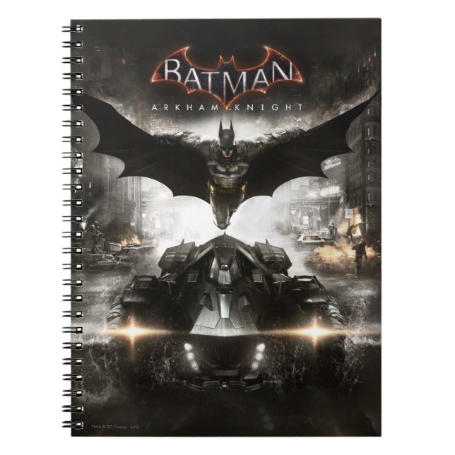Carnet Batman Arkham Knight Key Art (Devant)