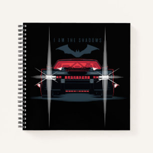 Carnet Batman Batmobile - Je Suis L'Ombre