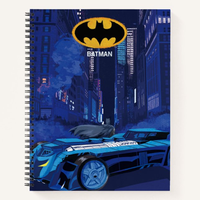 Carnet Batman Gotham City Night Patrol (Devant)