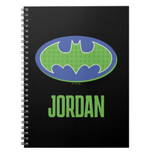 Carnet Batman   Purple & Green Symbol