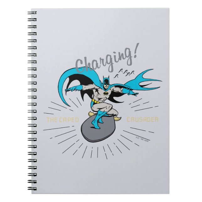 Carnet Batman Surfing - Chargement ! (Devant)
