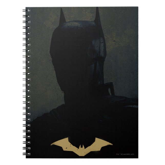 Carnet Batman With Golden Bat Symbol (Devant)