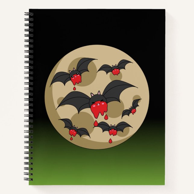 Carnet Battes Vampire de Ketchup (Devant)