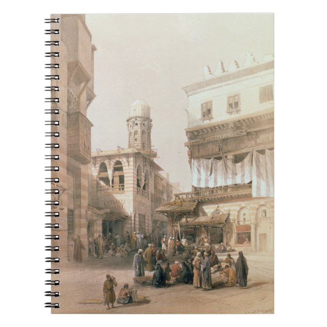 Carnet Bazar des chaudronniers de cuivre, le Caire, de (Devant)