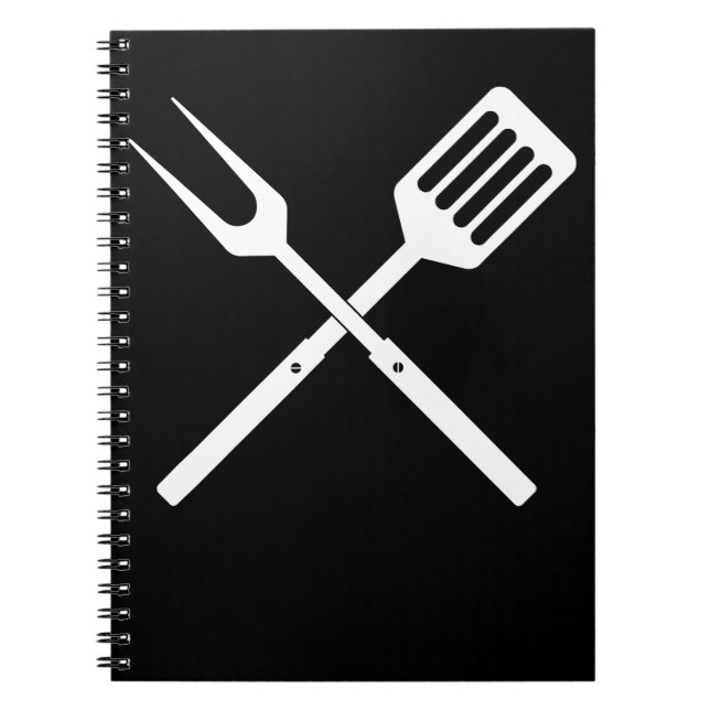 Carnet BBQ | Ustensiles de BBQ Nouveauté Outils de Grill  (Devant)