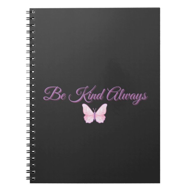 Carnet Be Kind Always 💖 (Devant)