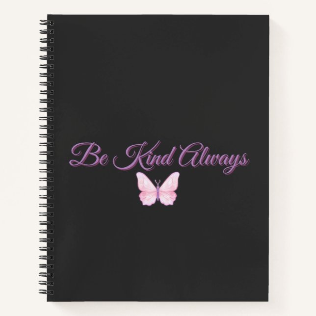 Carnet Be Kind Always 💖 (Devant)