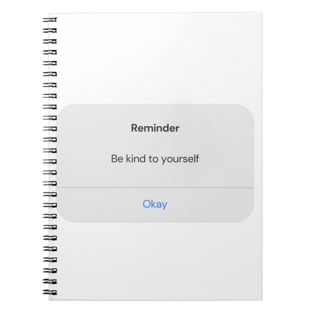 Carnet Be Kind Inspiration IOS positivité Iphone SHIRT (Devant)