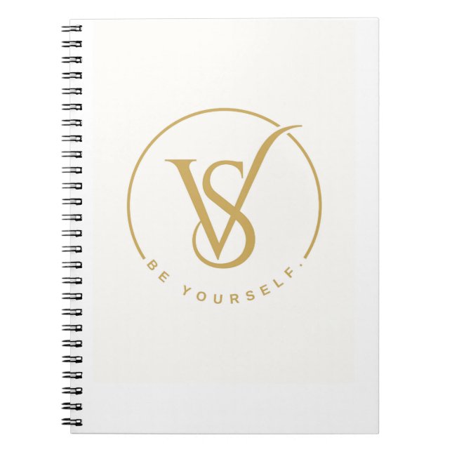 Carnet Be Yourself VS Monogram Logo (Devant)