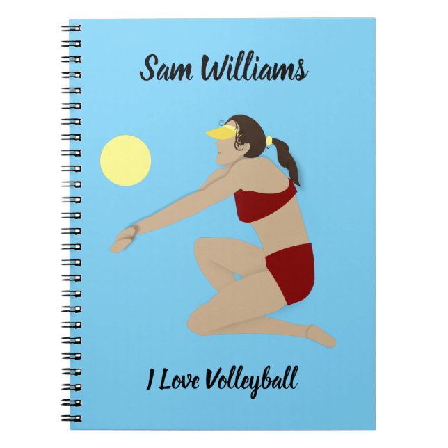 Carnet Beach Volleyball (Devant)
