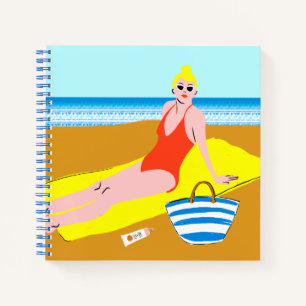 Carnet Beachy Keen - Jaune
