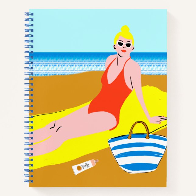 Carnet Beachy Keen - Jaune (Devant)