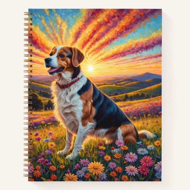 Carnet Beagle dog (Devant)