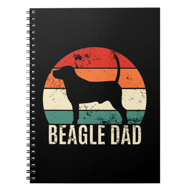 Carnet Beagle papa (Devant)