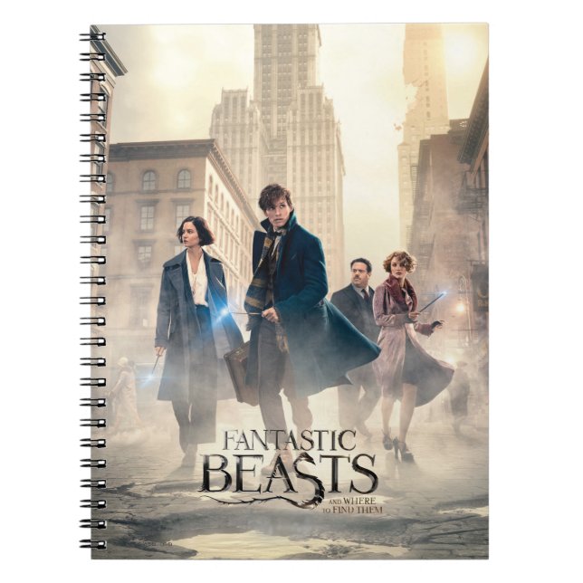 Carnet BEASTS FANTASTIQUES ET OÙ LES TROUVER™ City Fog (Devant)