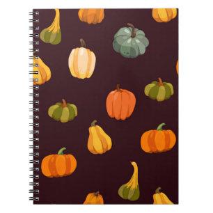 Carnet Beau arrière - plan d'automne avec des citrouilles