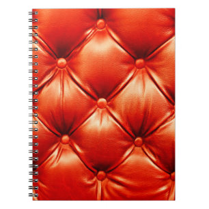 Carnet Beau canapé en cuir avec boutons