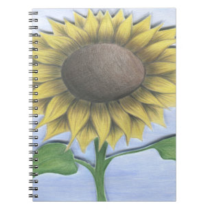 Carnet Beau Dessin De Tournesol