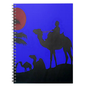 Carnet Beau Extraordinaire Sunset Camel Safari Art Imprim