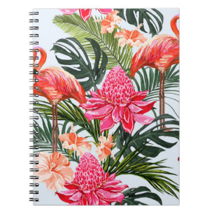 Carnet Beau fond motif d'été fleuri sans soudure