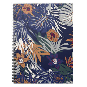 Carnet Beau motif vintage Floral dans la variété