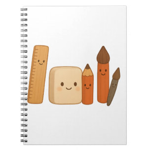 Carnet Beau Outils Scolaires - Très Transparent