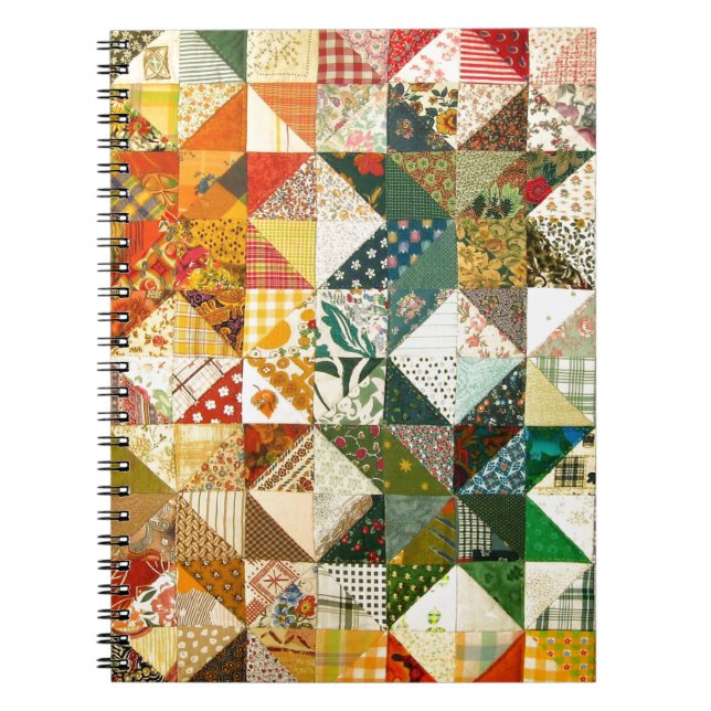 Carnet Beau patchwork (Devant)