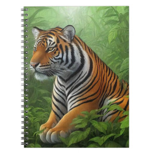 Carnet Beau tigre dans la jungle