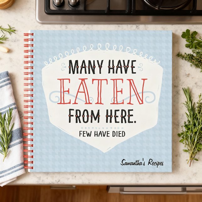 Carnet Beaucoup Ont Mangé D'Ici Recette (Make sure this isn't your last meal because this is the perfect gift.)