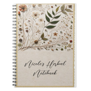 Carnet Beauté de la Nature Fleurs Botaniques & Feuilles H