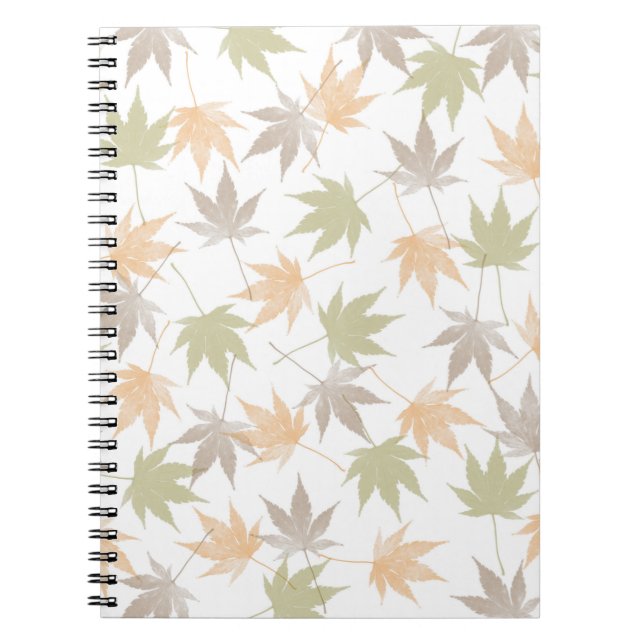Carnet Beauté des feuilles d'automne (Devant)