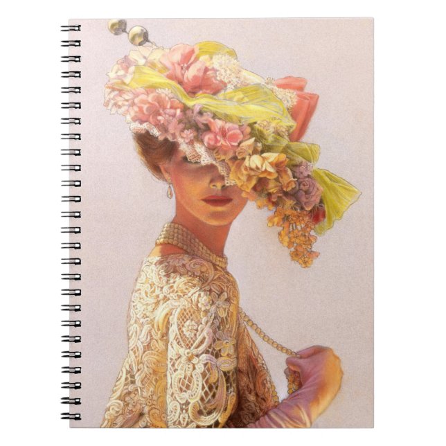 Carnet Beauté victorienne élégante de mode de Madame de (Devant)