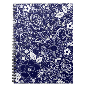 Carnet Beautés botaniques Bleu