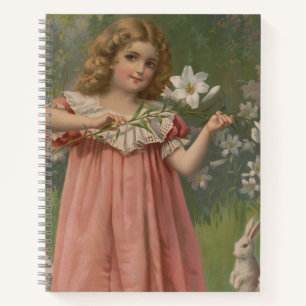 Carnet Beautés de Pâques, Illustration Vintage, 1898
