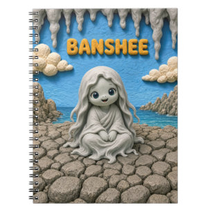 Carnet Bébé banshee mignon, mythique