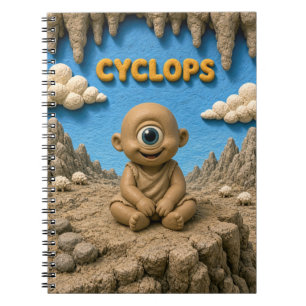 Carnet Bébé Cyclope Mignon, Mythique