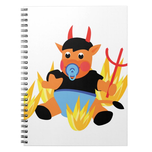 Carnet bébé diable (Devant)