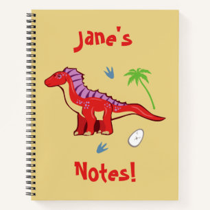 Carnet Bébé Dinosaur Amargasaurus
