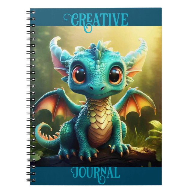Carnet Bébé Dragon (Devant)