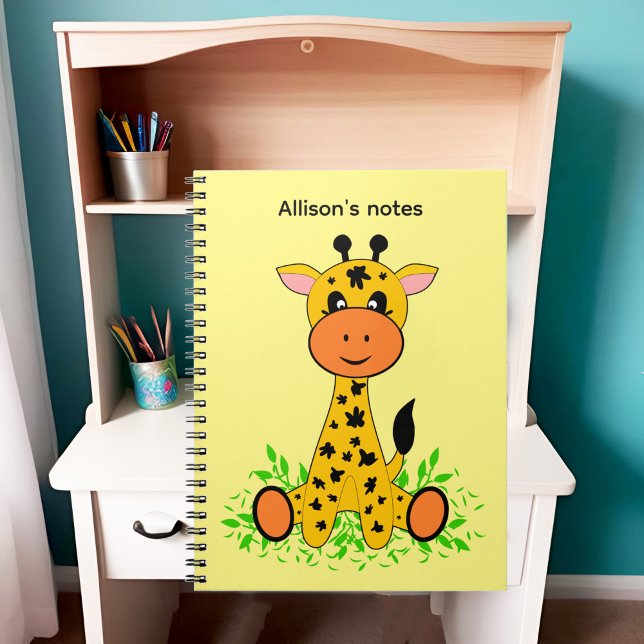 Carnet Bébé girafe mignon et drôle pour les enfants  (Créateur téléchargé)
