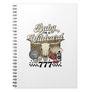 Carnet Bébé je suis un joker Chemise de casino western vi