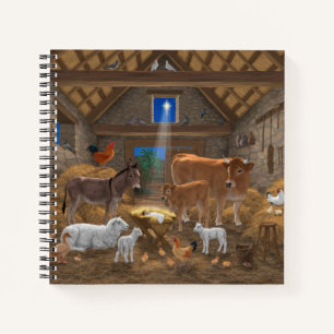 Carnet Bébé Jésus Crèche Sainte Nuit Noël Nativité