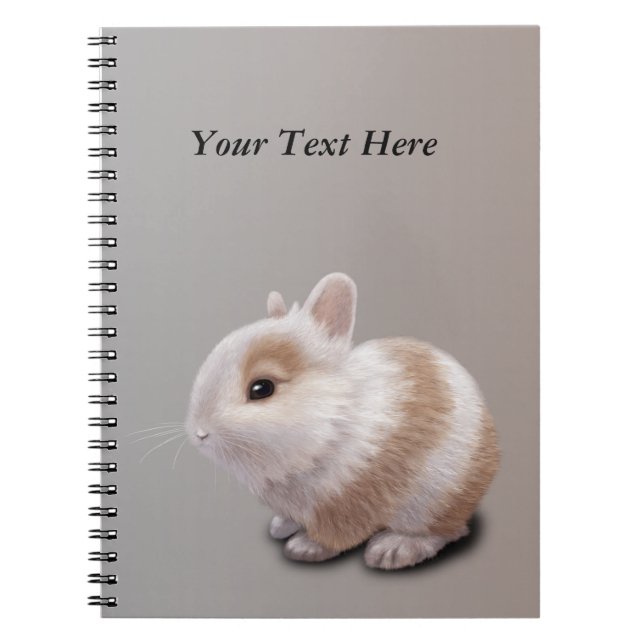 Carnet Bébé Lapin (Devant)
