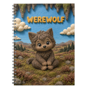 Carnet Bébé Loup-Garou Mignon, Mythique