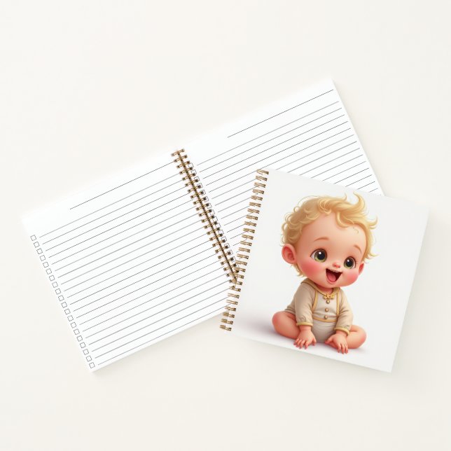 Carnet bébé mignon (Intérieur)