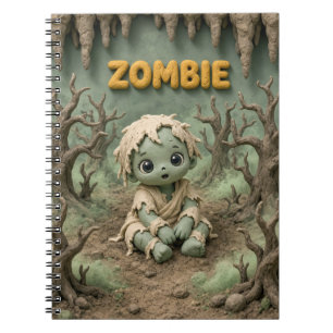 Carnet Bébé zombie mignon, mythique