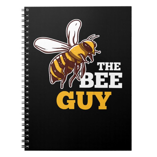 Carnet Bee Beekeeper Guy Insect Amoureux des animaux Beek (Devant)