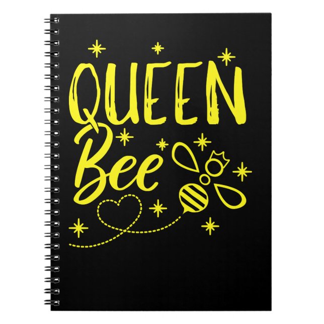 Carnet Bee Beekeeper Jote Beekeeper Queen Bee Crown Bee Q (Devant)